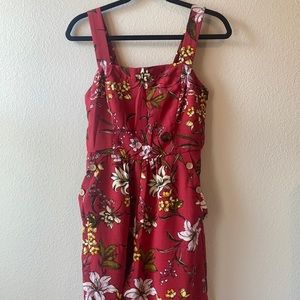 Floral jumpsuit